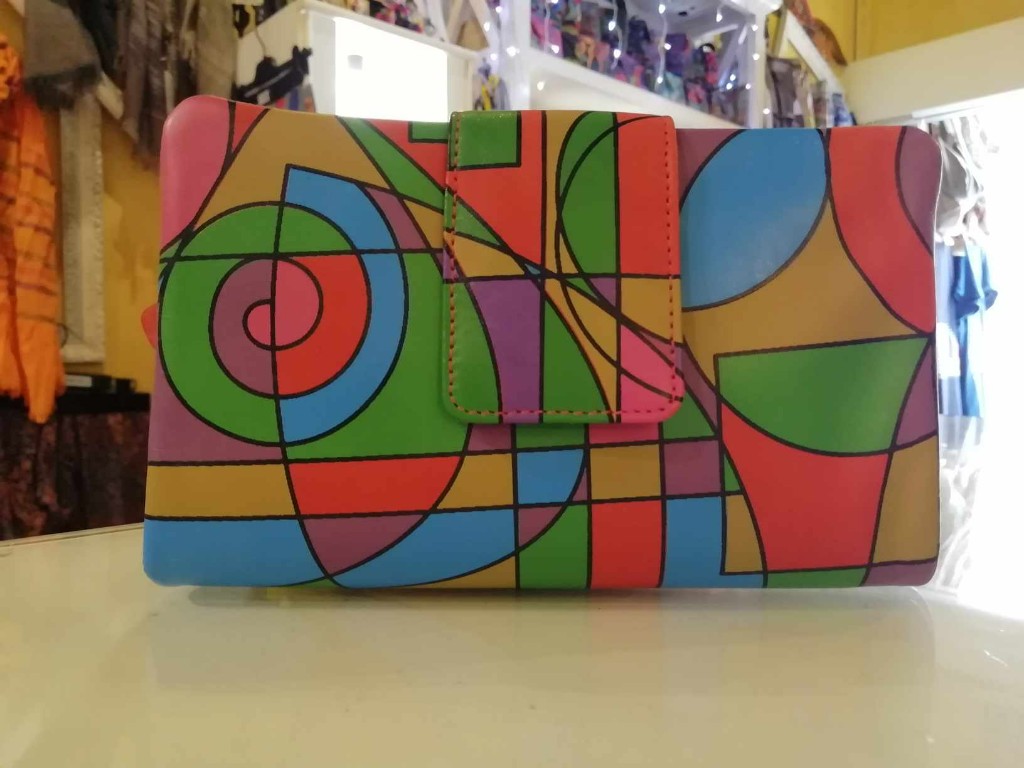 Cartera grande geométrico 2