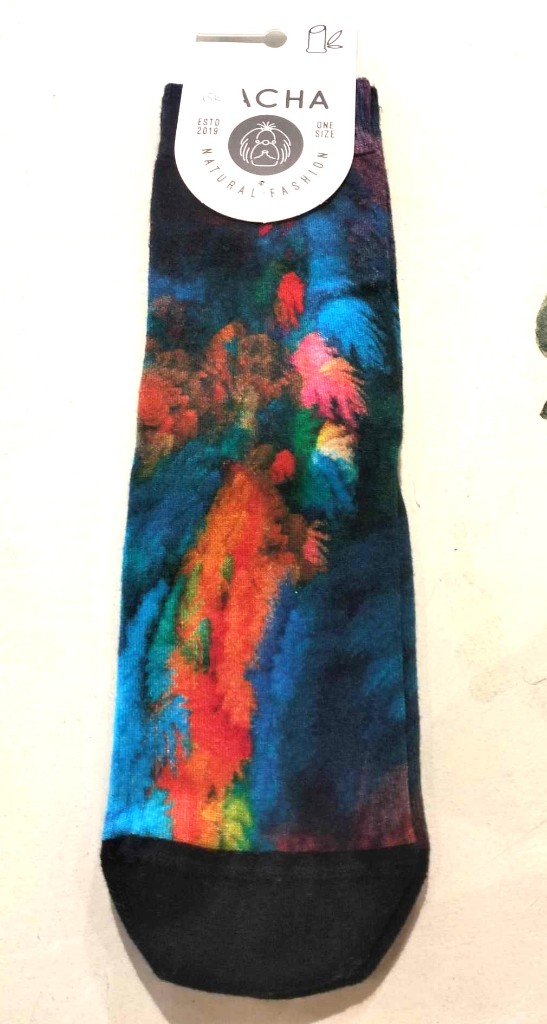 CALCETIN MANCHAS DE COLOR